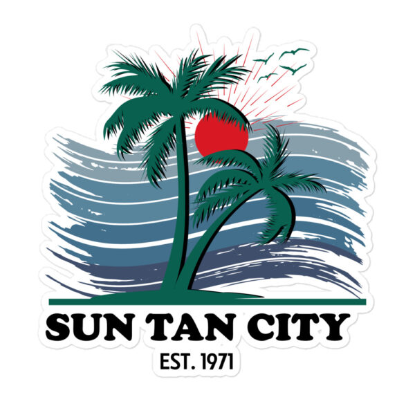 suntan city sticker - Image 3